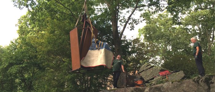 Installation of 2 monumentals artworks in the state of New York
